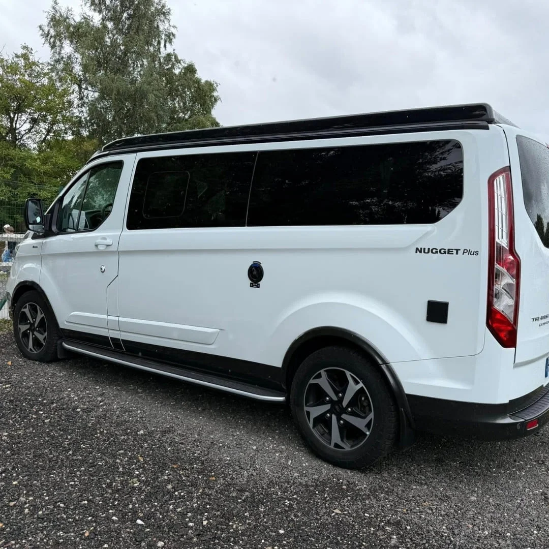 Van aménagé Ford Nugget Plus – Location van aménagé Vosges Doubs