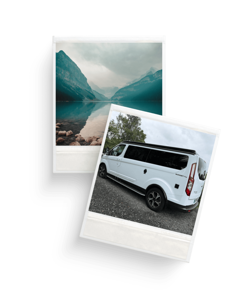 Van aménagé Ford Nugget Plus pour la location à Valdahon